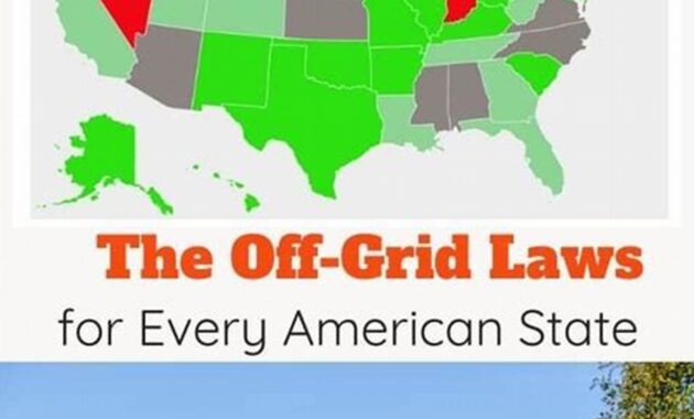 Is Off-Grid Living Illegal in Your State? Find Out Here