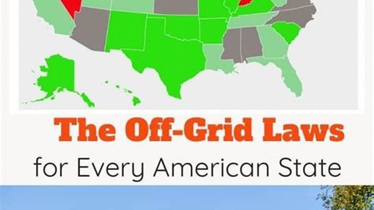 Is Off-Grid Living Illegal in Your State? Find Out Here