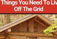 The Ultimate Guide to Off-Grid Living: How to Live Sustainably Off the Grid